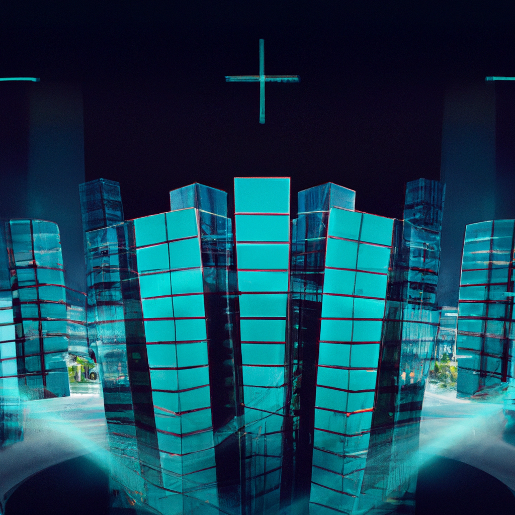 Секция недвижимости класса люкс со стеклянными панелями на фоне вечернего города, кейс 5